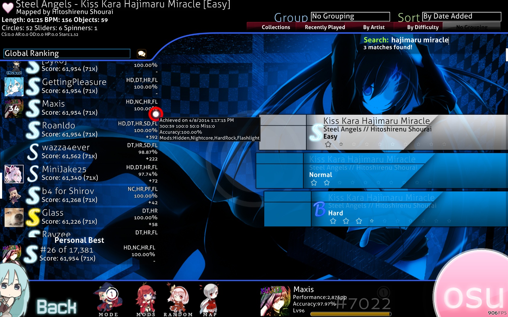 Your Very First Time In Top 50 Forum Osu