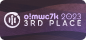 MWC 7K 2023 3rd place badge