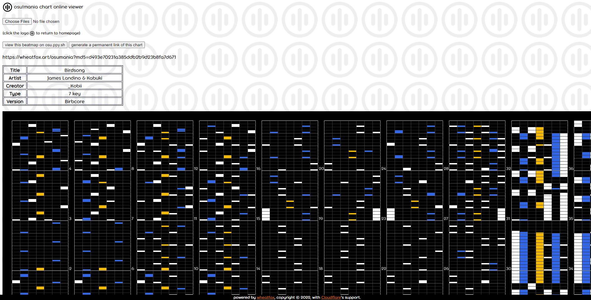 osu!mania chart online viewer(in development) · forum