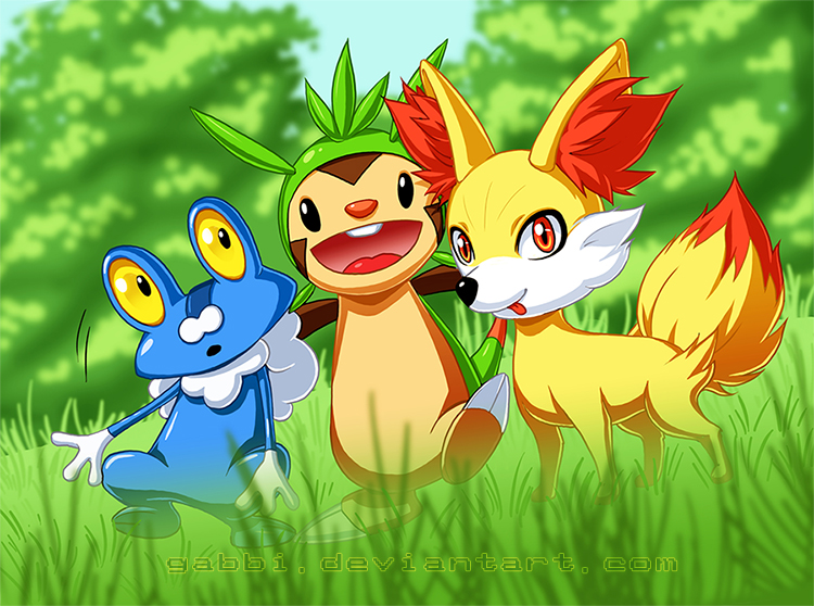 Pokemon starters. Покемоны 6 поколения. 9 Поколение покемонов. Покемон 006.