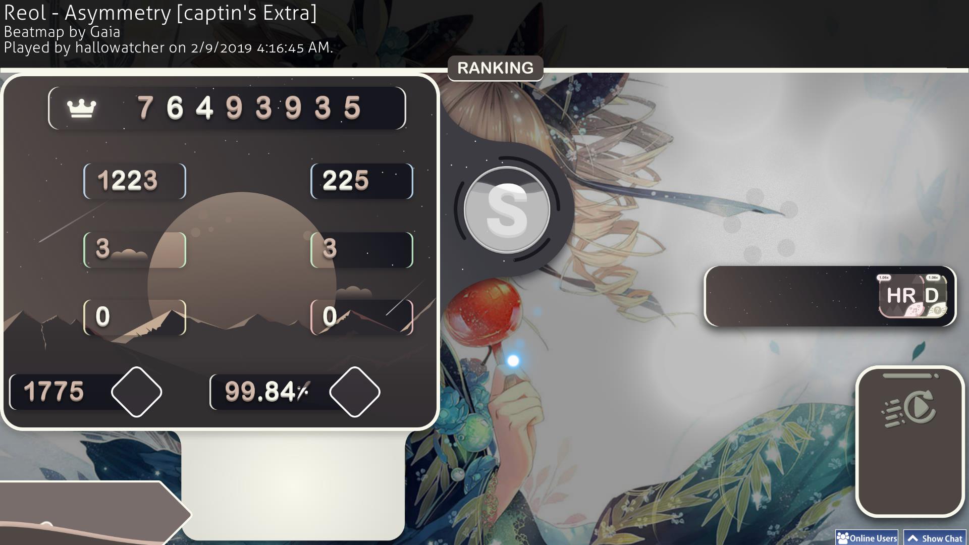 WhiteCat (1.0) #- (16:9 | 16:10 | 4:3) · forum | osu!