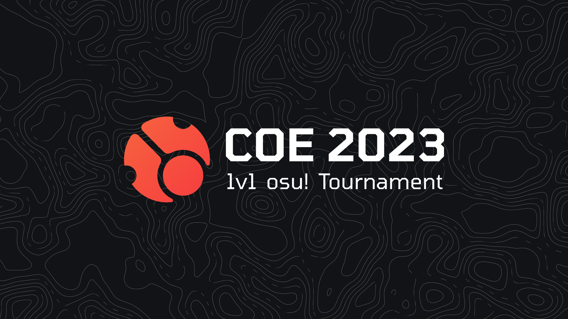 COE 2023 1v1 osu! Tournament banner