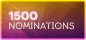 Insignia de 1500 nominaciones