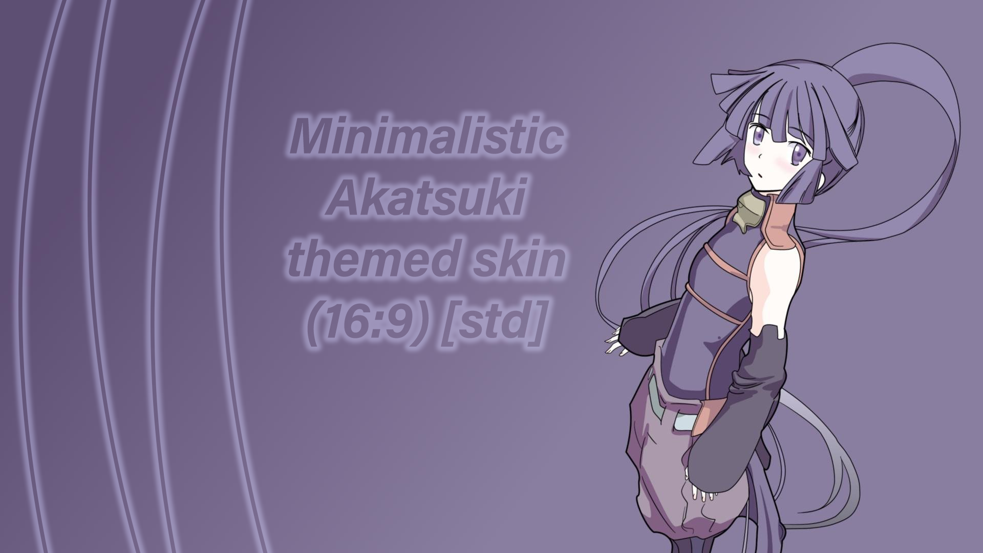 Logtsuki - Log Horizon Akatsuki themed skin (16:9) [std only] · forum | osu!