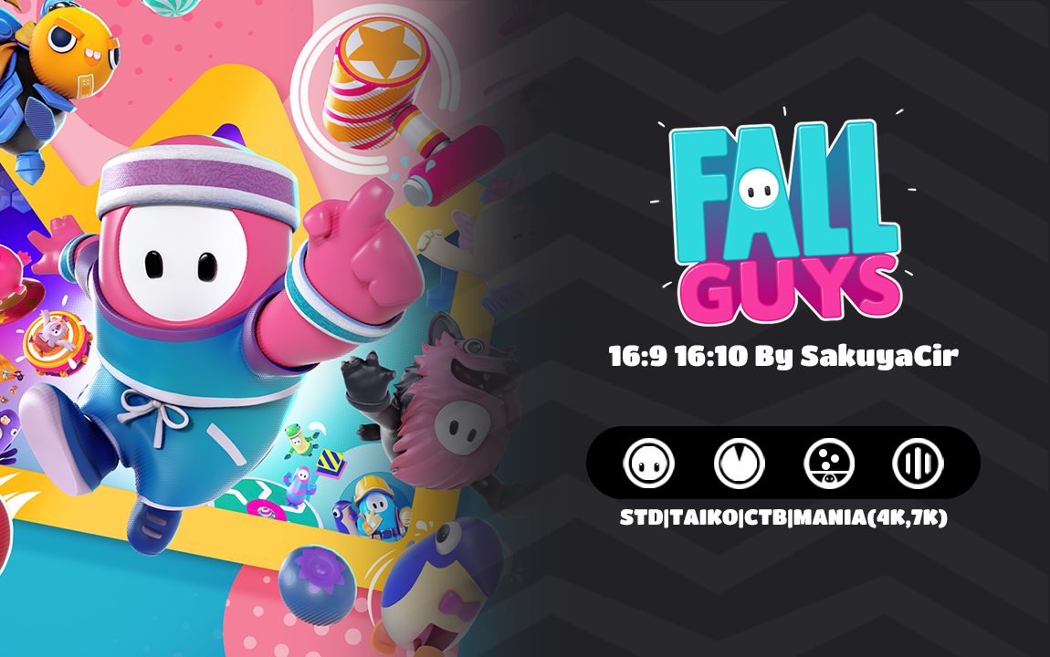 FallGuys[16:9|16:10][std|taiko|ctb|mania(4k,7k)] · forum