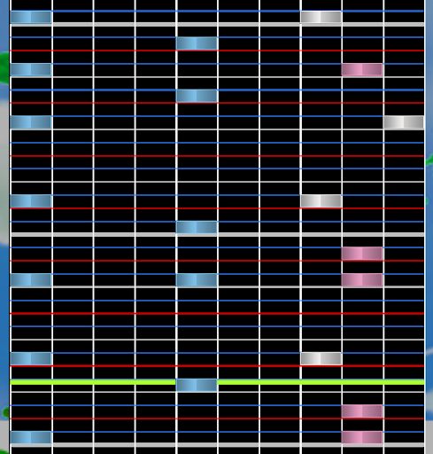 Make you a cool osu mania map from 4k to 7k with any pattern by