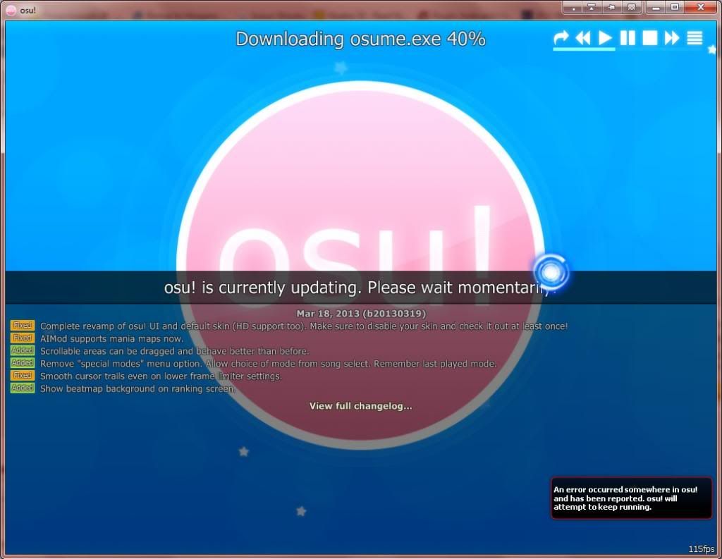 Fix Missing Backgrond Error - osu!