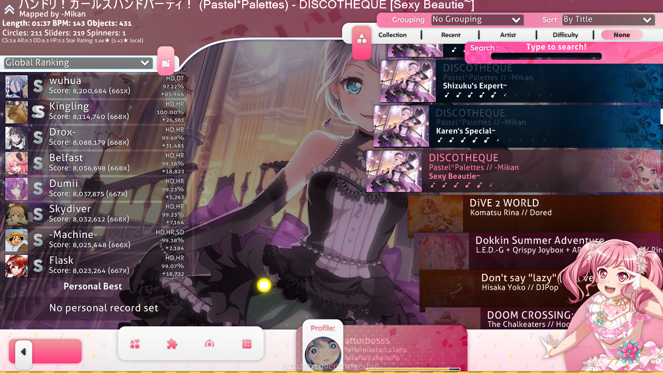 Bandori;Project (Aya & Kanon) (STD Only) · forum | osu!