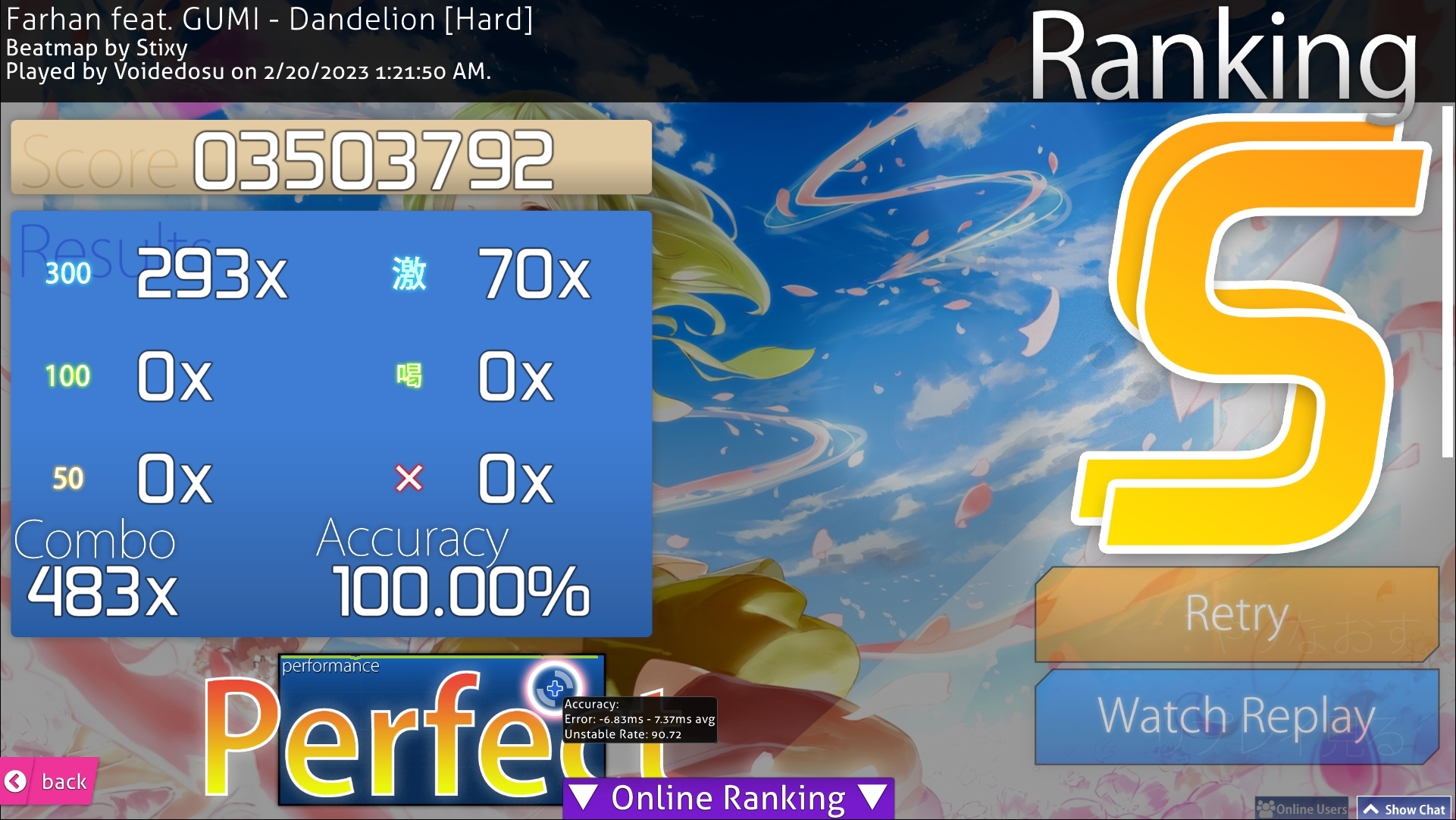 Unstable rate osu что это