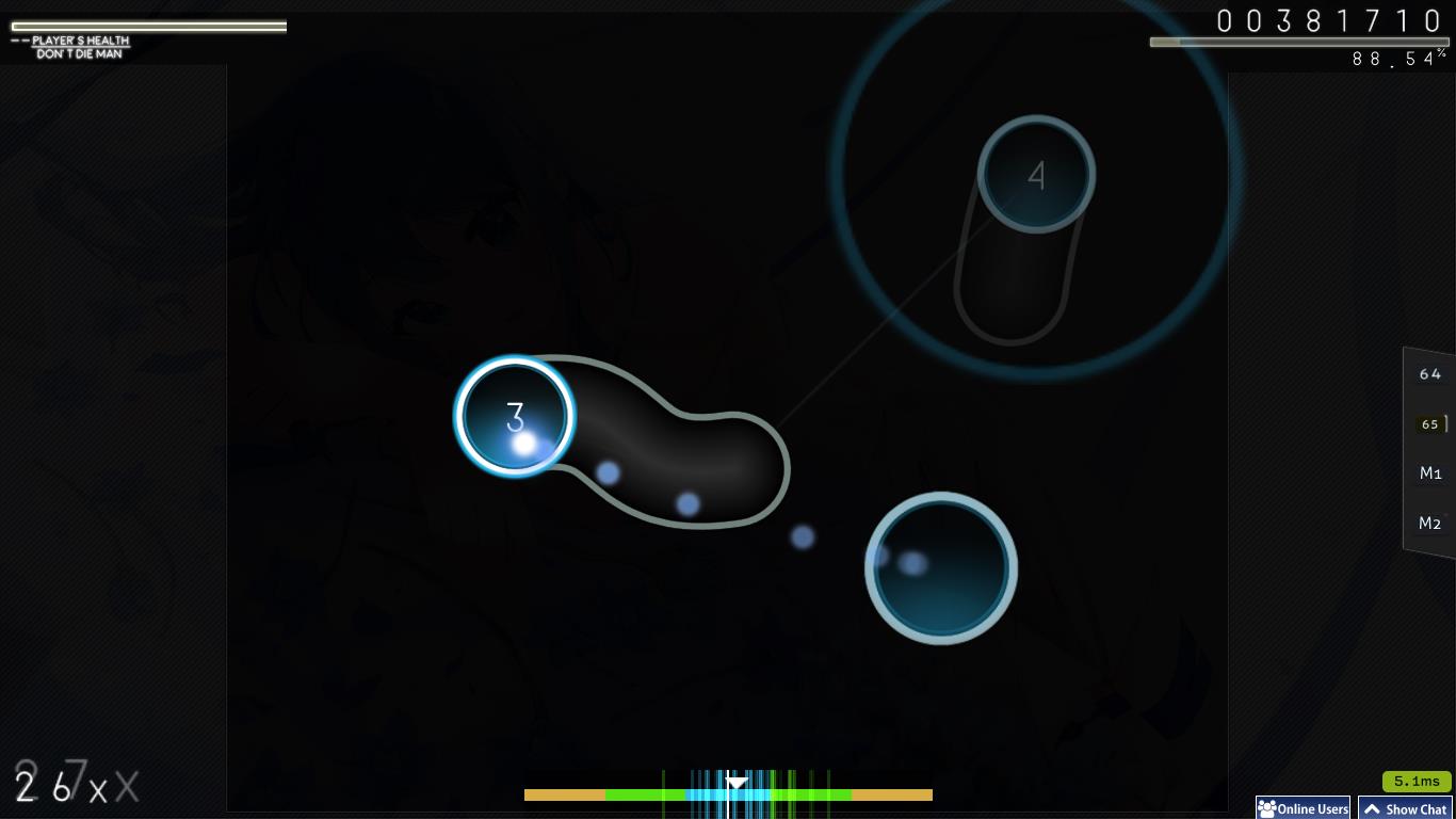 glowing space - osu! Skins