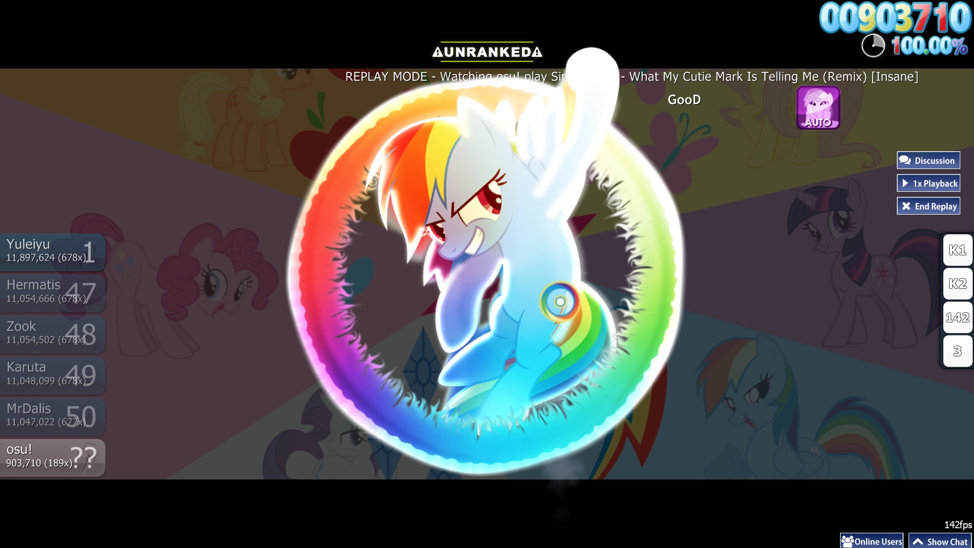Rainbow mod for osu!mania · forum