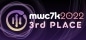 MWC 7K 2022 3rd place badge