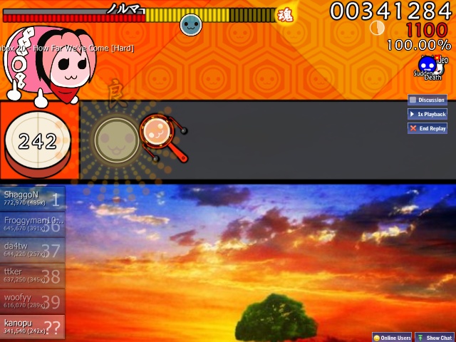 404 SkinNotFound v2 - osu skin gameplay showcase (std, taiko