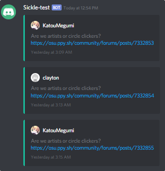 osu!verify, An Discord Bot that connect osu! account to your discord  account · forum