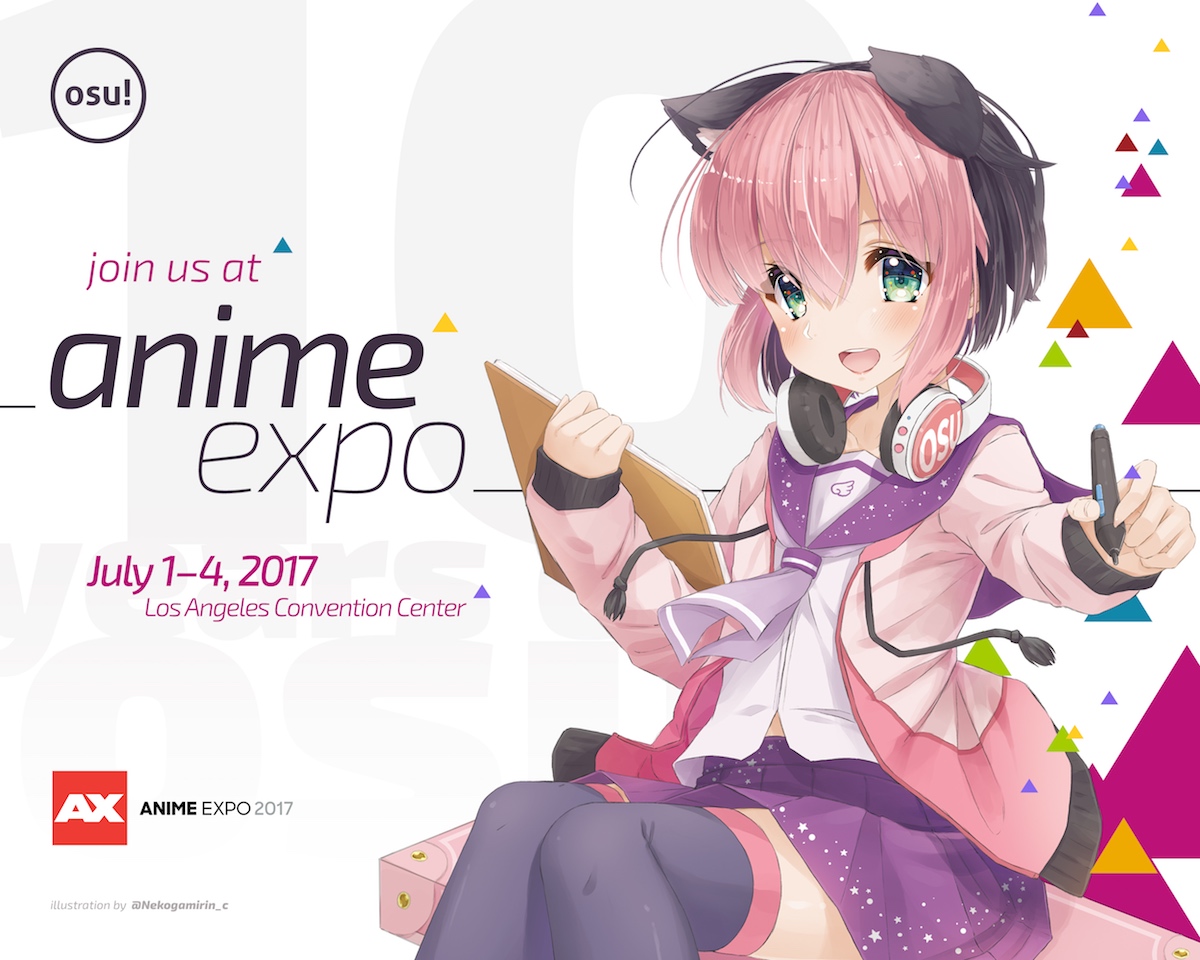 Osu At Anime Expo 17 News Osu