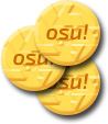 Plusieurs osu!coins