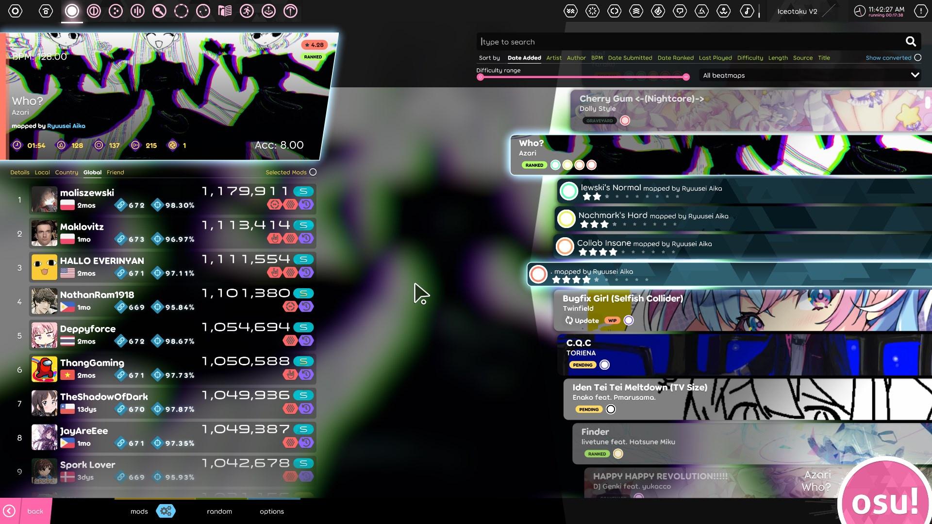 File:Osu!Lazer Screenshot with Argon Skin.png - Wikipedia