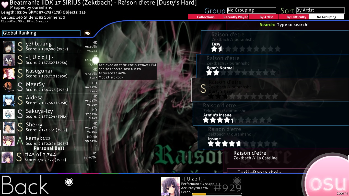 Your Very First Time In Top 50 Forum Osu