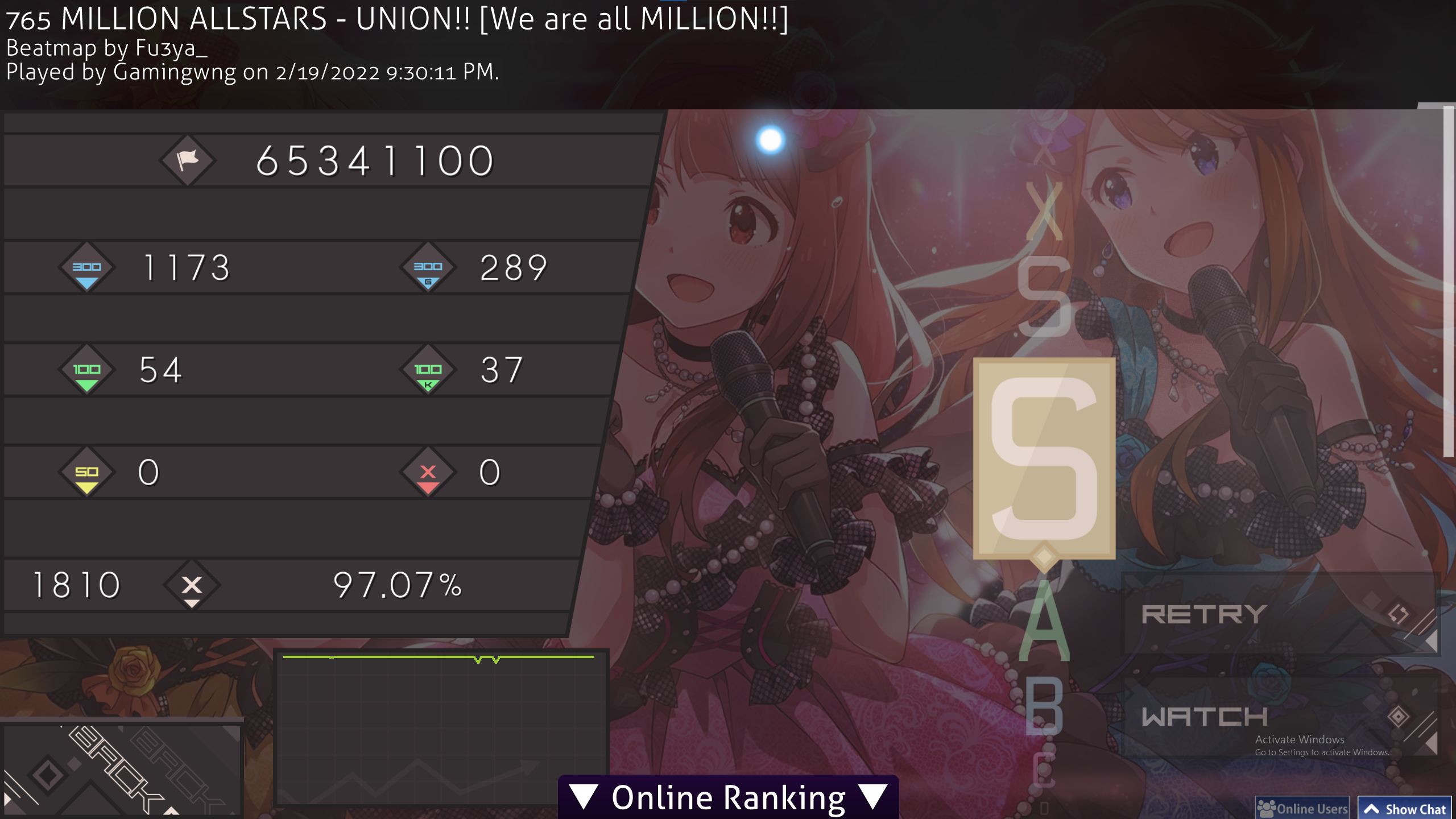 Gamingwng · player info | osu!