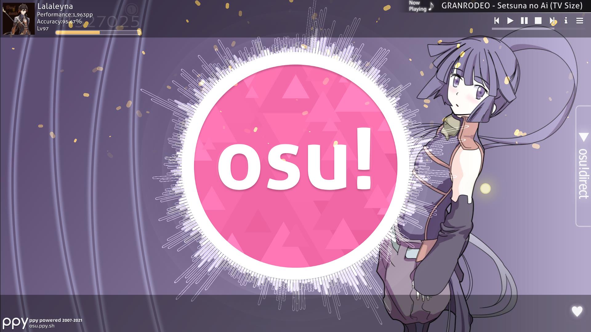 Logtsuki - Log Horizon Akatsuki themed skin (16:9) [std only] · forum | osu!