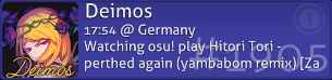 Spieler schaut jemandem zu