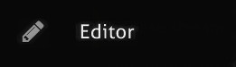 Editor icon