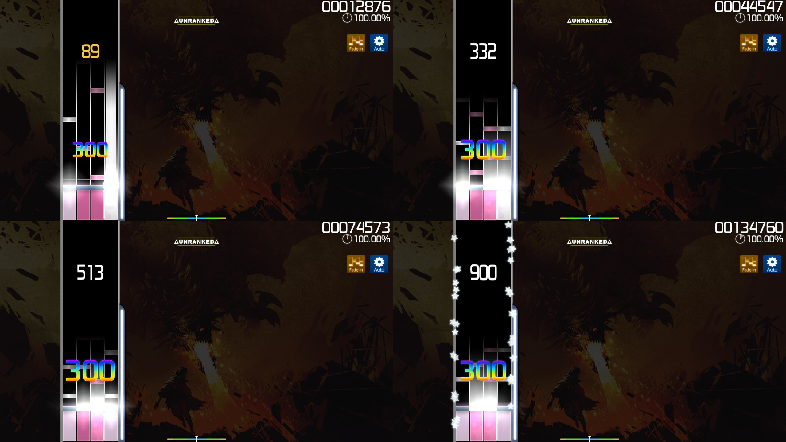 FI gameplay comparisons