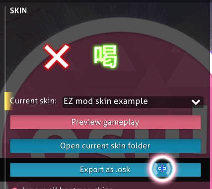 resolved] Can't figure out how to revert osu! skins · forum