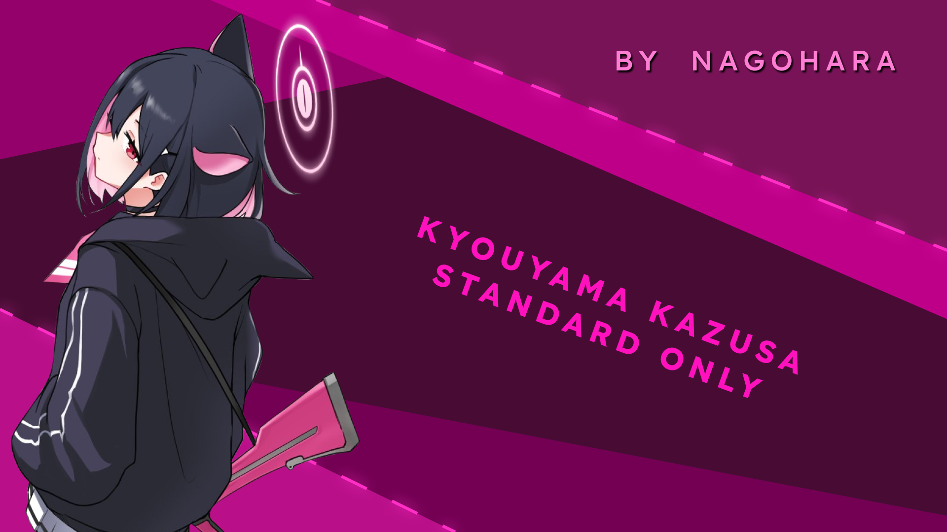 Kyouyama kazusa dark background