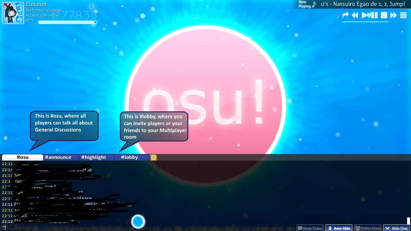 How to get the Now Playing text on your Osu! live stream! 