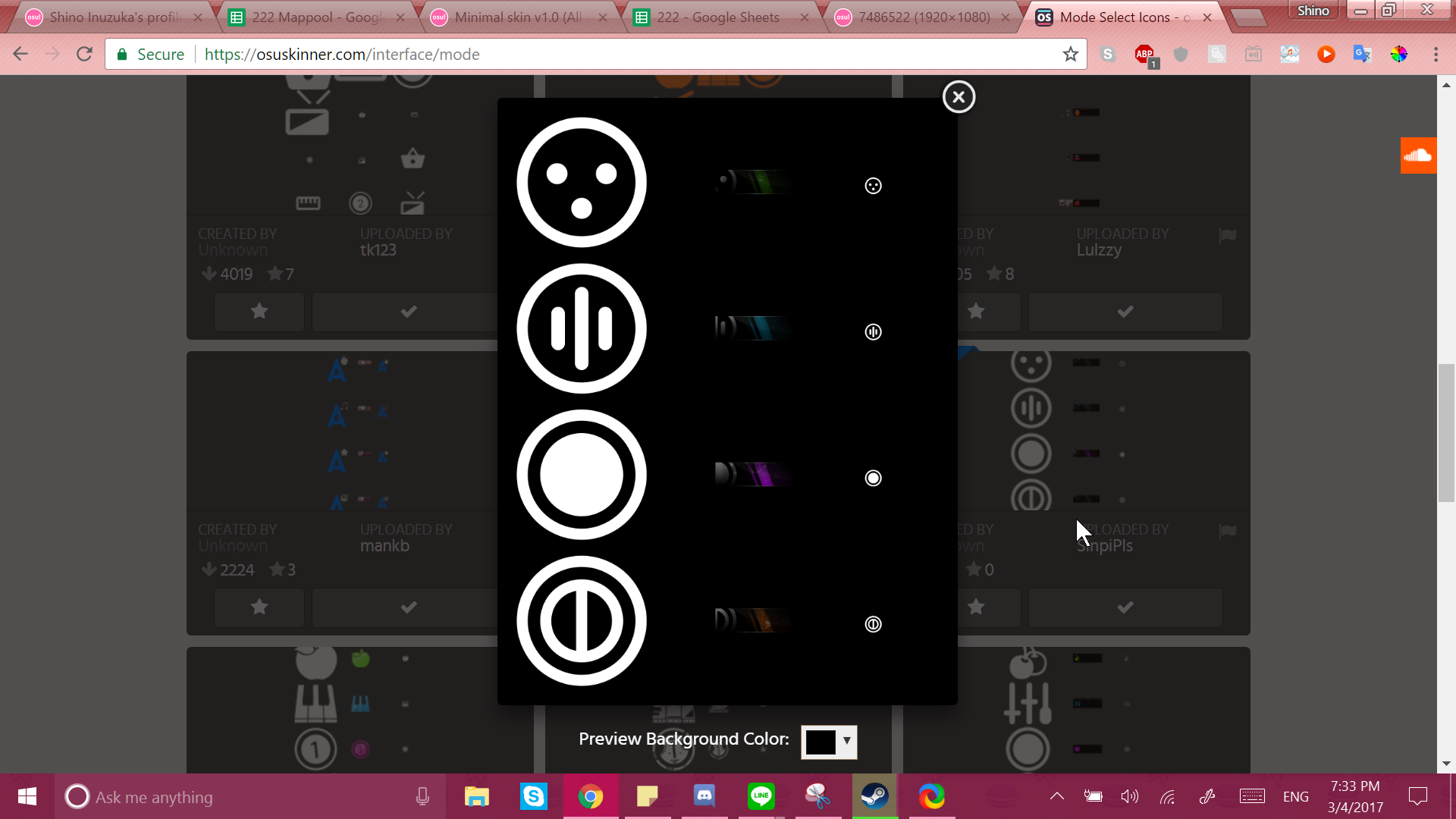 Upside down osu!mania skin? · forum