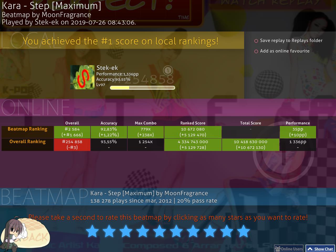 xasuma has set a score on every ranked map/difficulty in osu! standard as  of 27/04/2019 (60,845 maps) : r/osugame