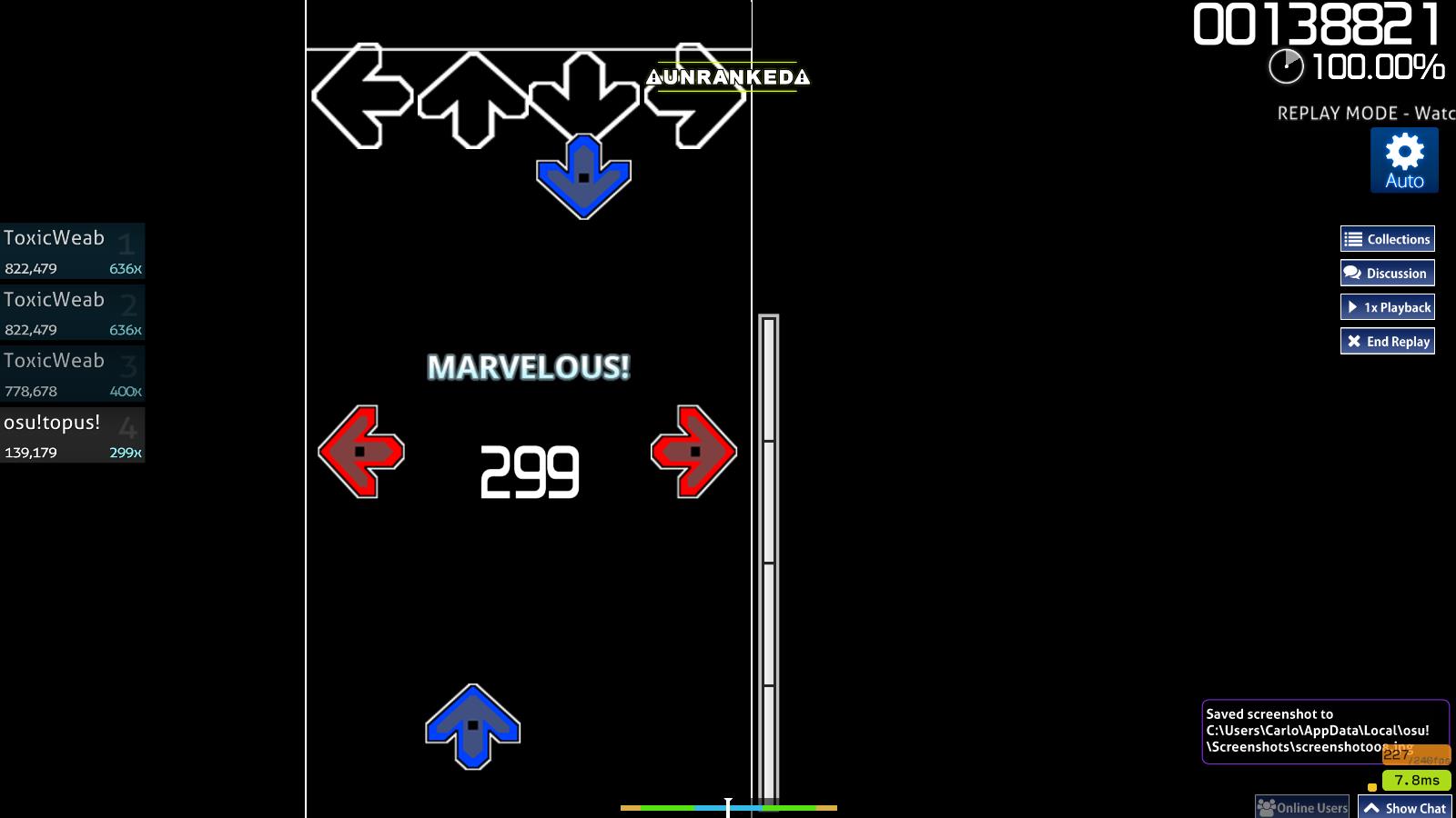 Can i make the arrows in osu!mania more closer to eachother