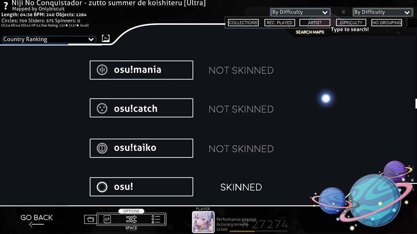 Osu! AugoEidEs Maps + Skin Theme