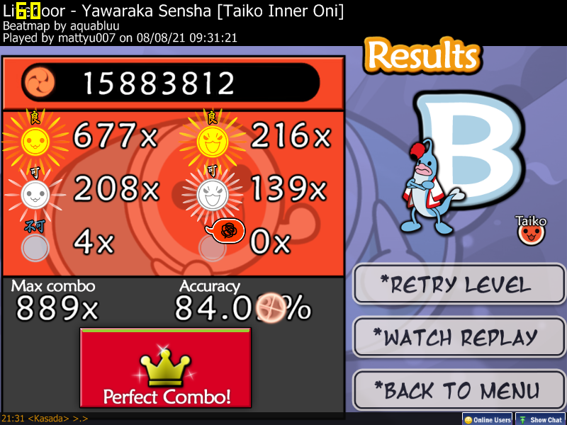 BluePlusSymbol on X: 60,000 maps left until osu!taiko completion Playing a  lot of short maps  / X