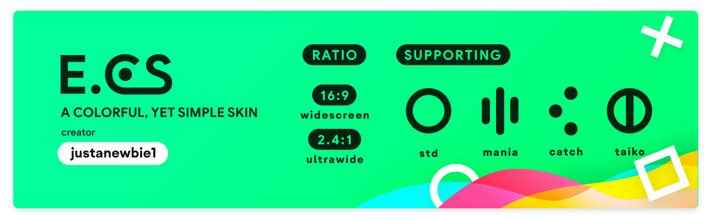 TOP 5 BEST osu!mania 4K CIRCLE SKINS 