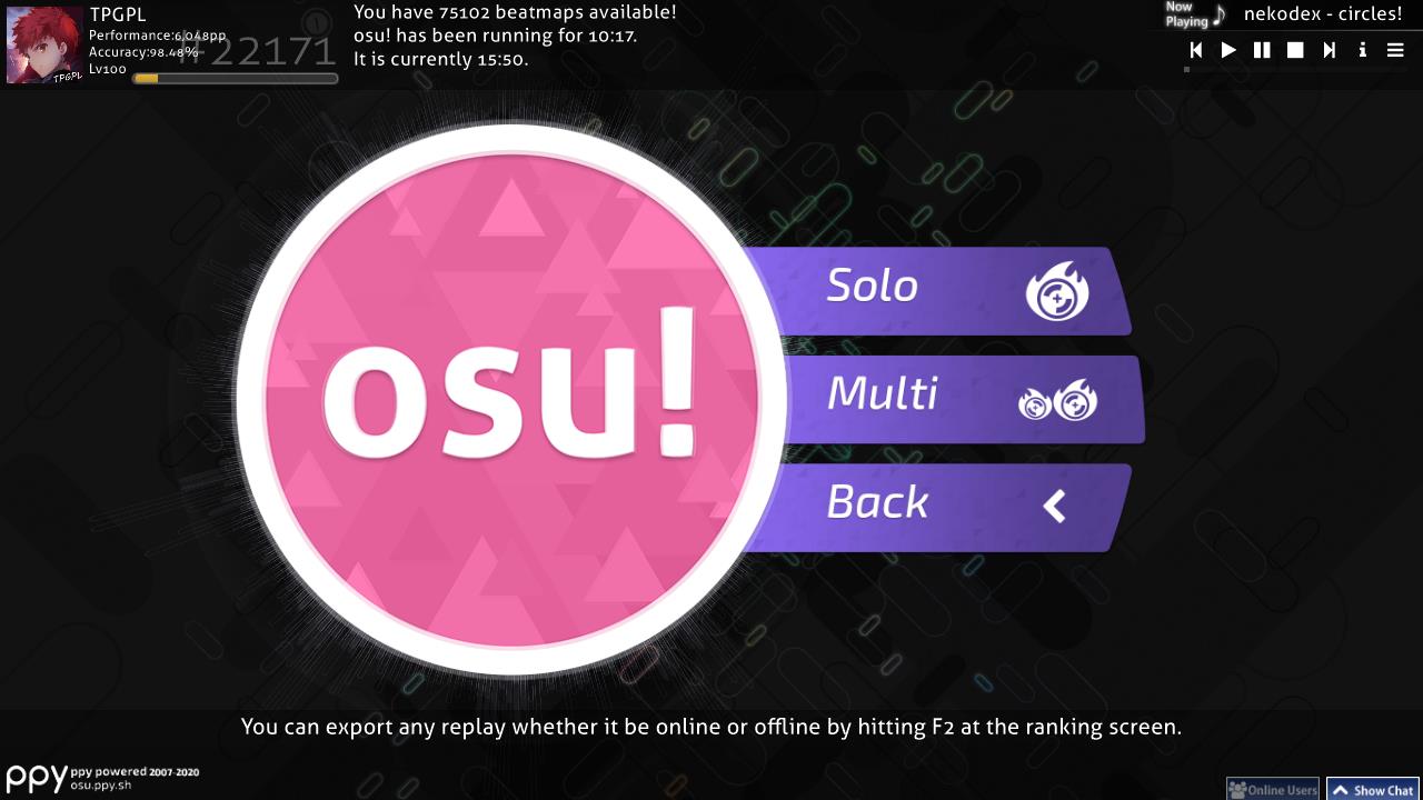 Client / Интерфейс · Wiki | Osu!