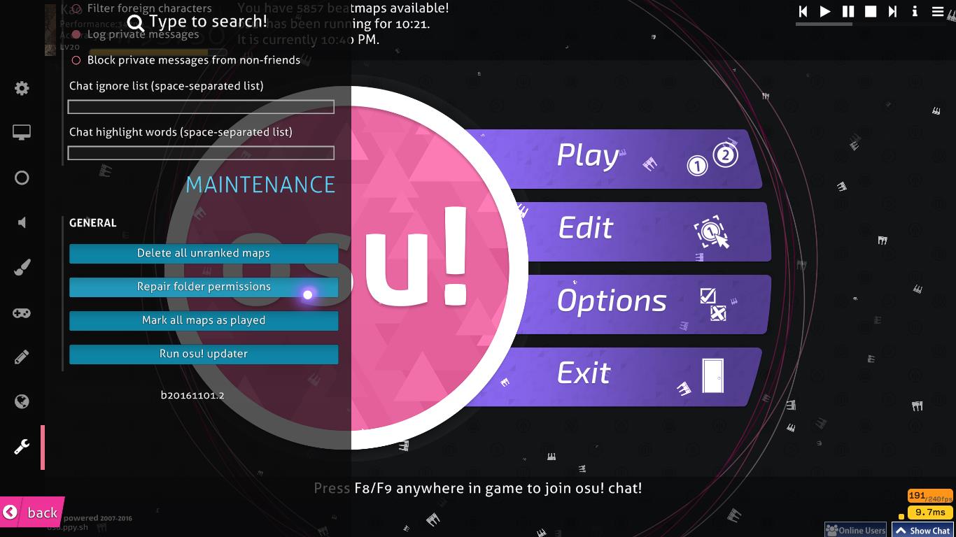 Fix Missing Backgrond Error - osu!