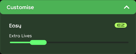 Personnalisation du mode Easy en jeu