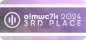 MWC 7K 2024 3rd-place badge