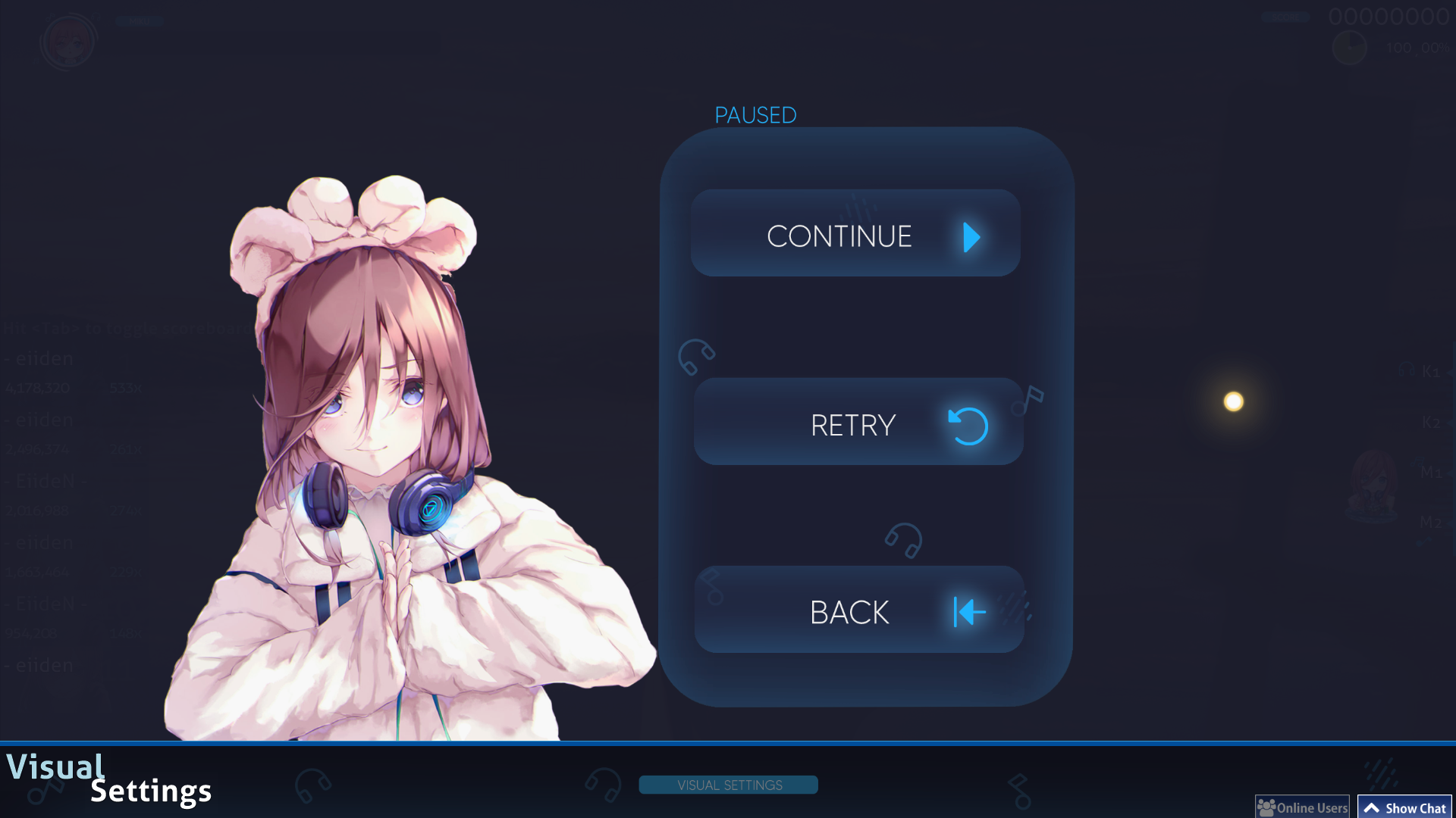 Project / skin, osu!dark, SD / HD+