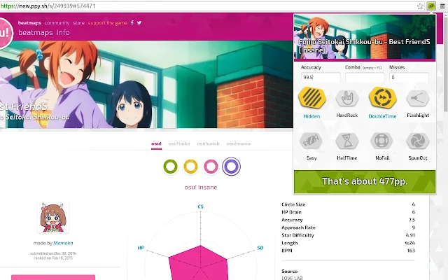 osu! Online Hitcircle Generator (update: 2020-12-16) · forum