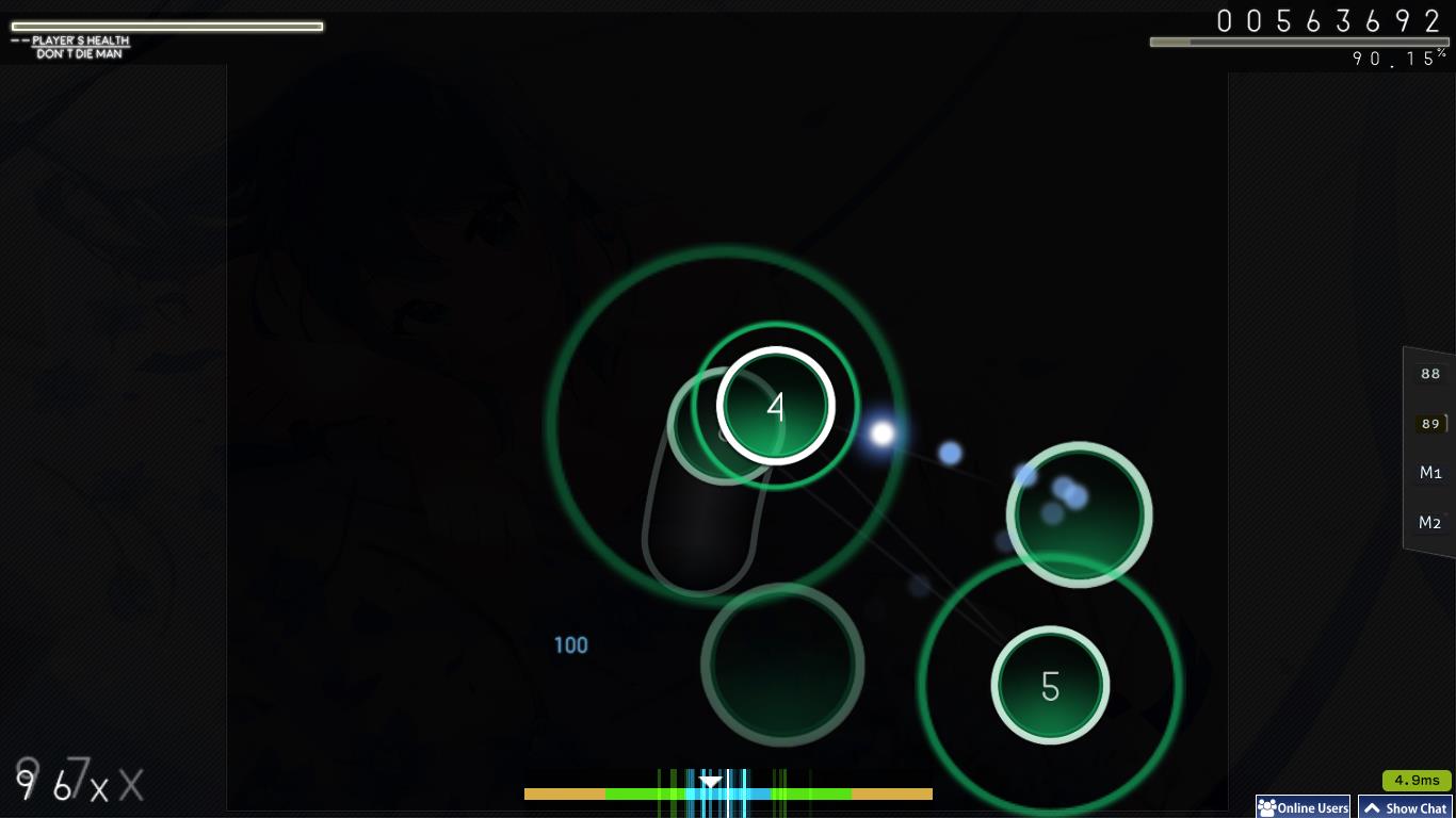 glowing space - osu! Skins