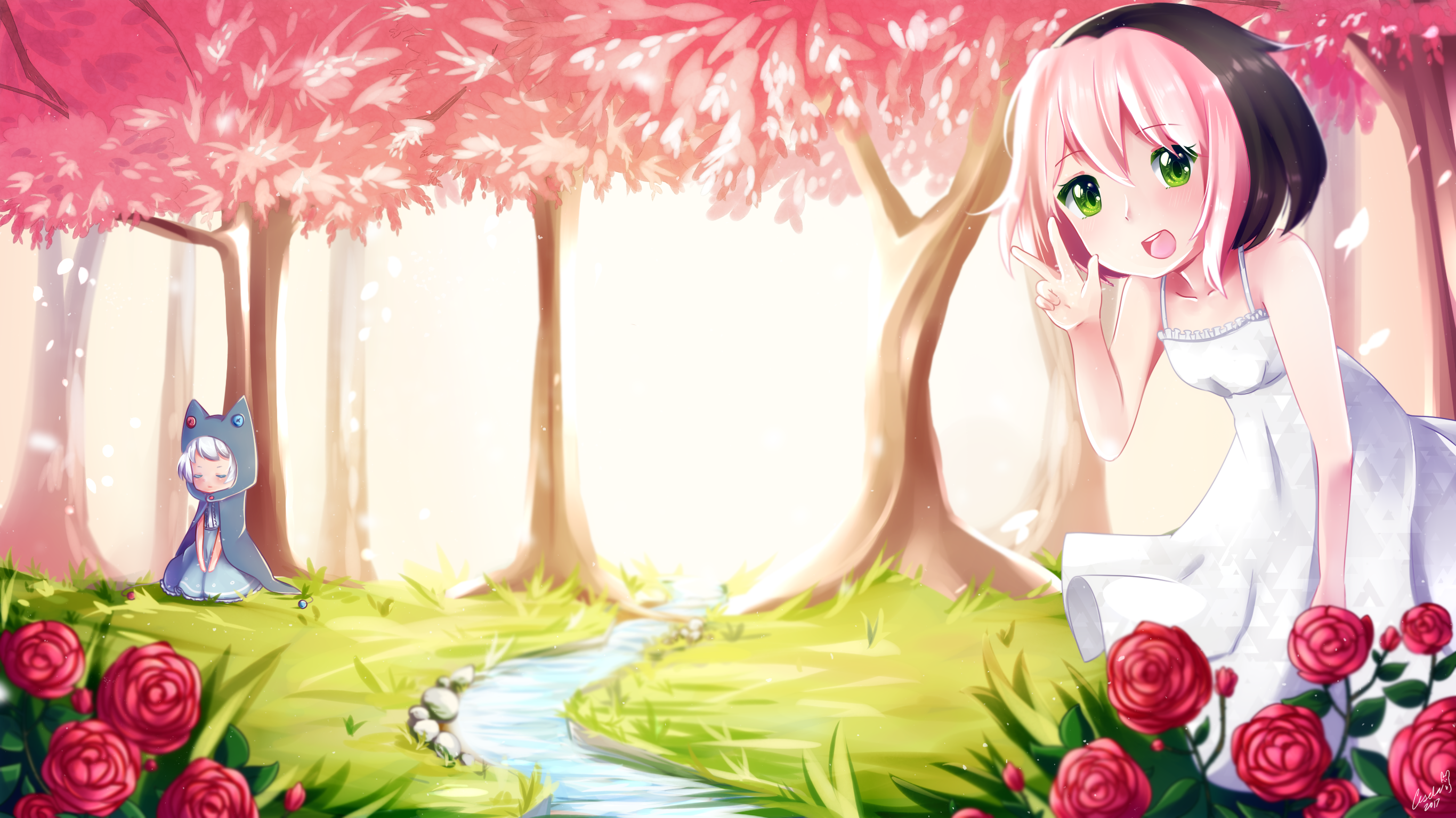 Hình nền osu! Spring background sẽ đem đến cho bạn cảm giác mát mẻ và sảng khoái như đang đứng giữa những cánh hoa đầy màu sắc, đồng thời giúp cho trải nghiệm của bạn trở nên thú vị và đáng nhớ hơn bao giờ hết.