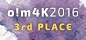 MWC 4K 2016 3rd place badge