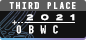 Badge de la troisième place de l'o!BWC