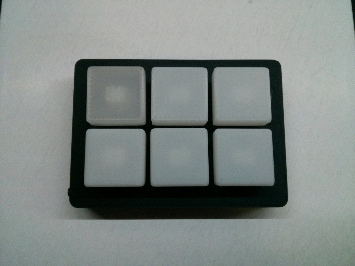 4K RGB Keypad for Osu Taiko/mania wide 