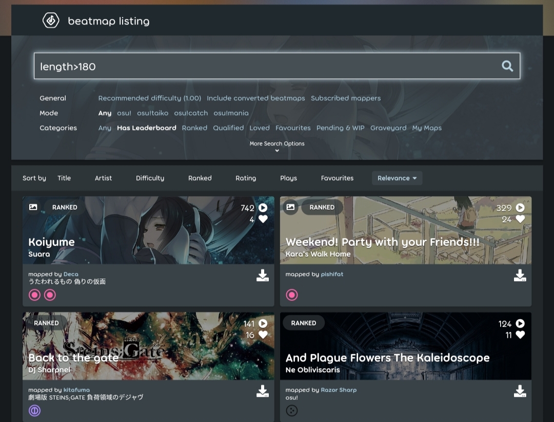 osu! on X: looking for some new maps to try? every entry in the Beatmap  Spotlights since Summer 2020 is now tagged and listed on the website! all  420 of them, in