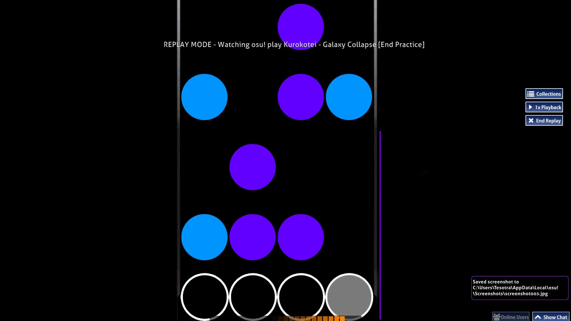 Osu mania circle skin