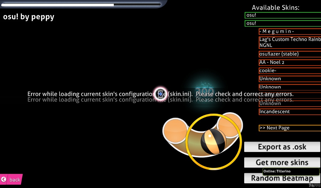 Make a custom osu std skin by Lesterkuro